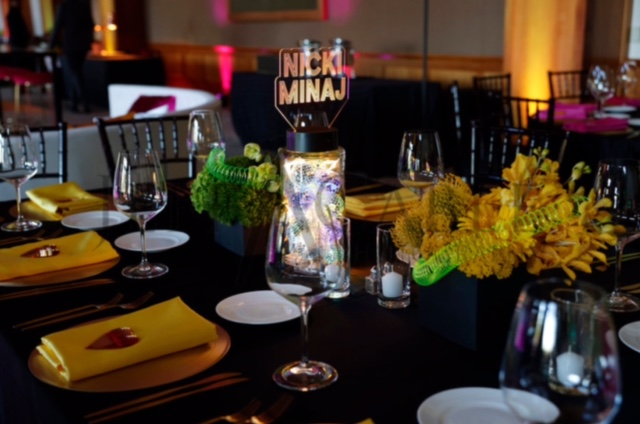 24 Pop Star Name LED Signs for Bat Mitzvah