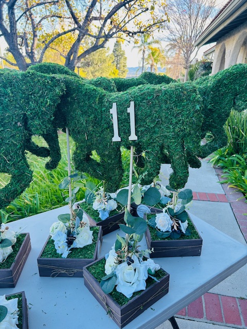 Horse Topiaries