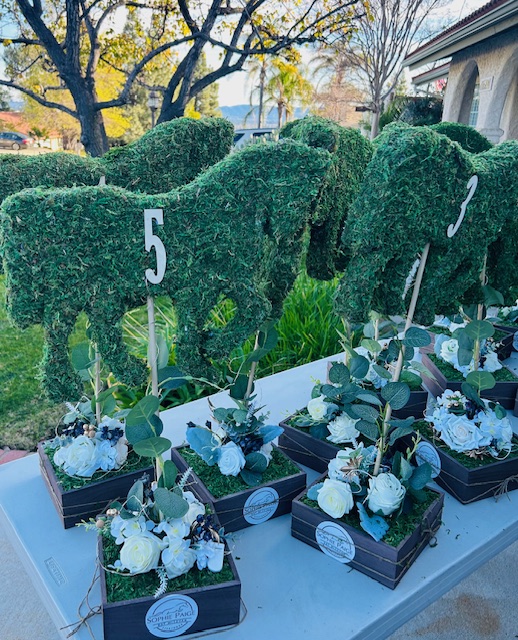 Horse Topiaries