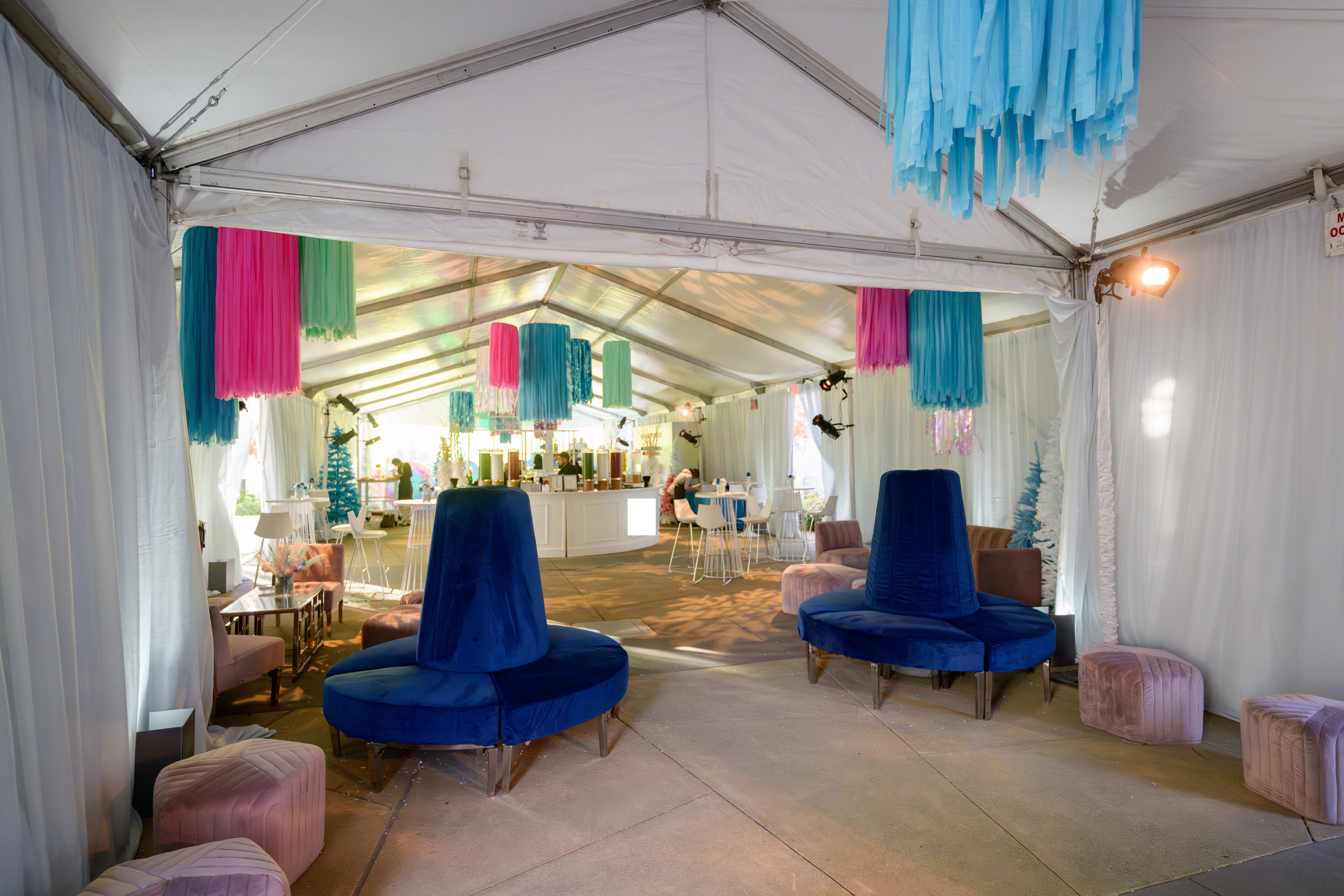 Hanging Fringe Chandeliers